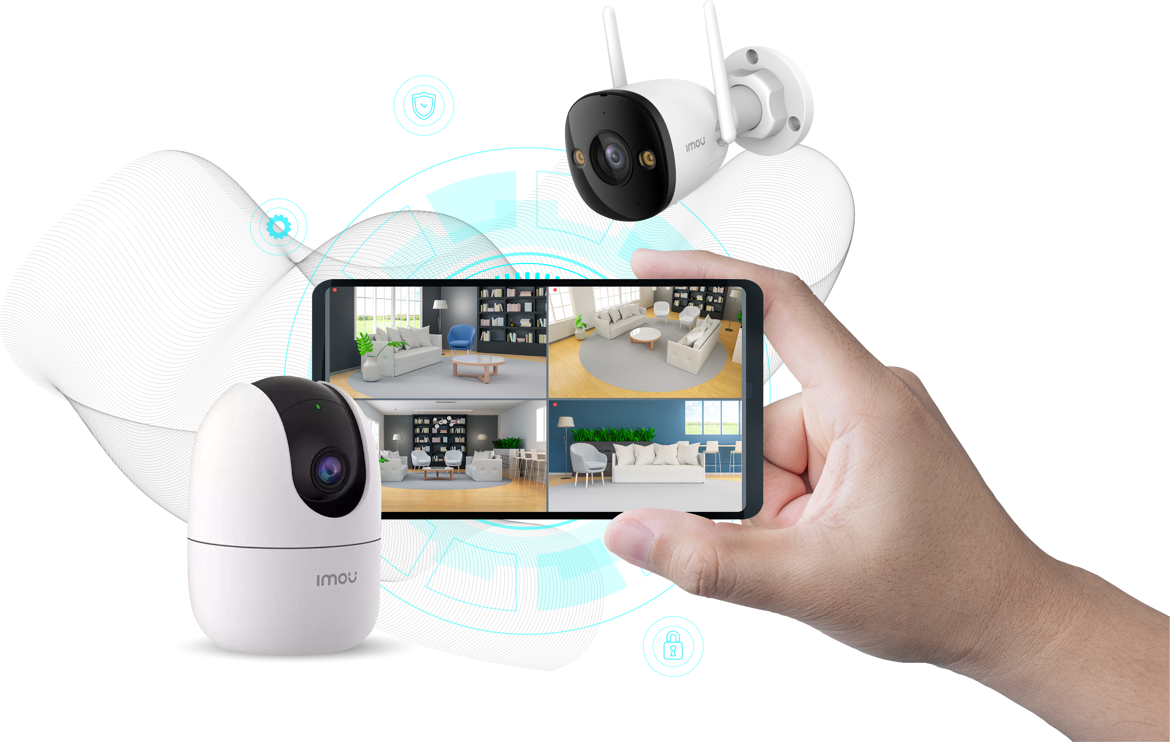Cámaras de seguridad Guardian 360